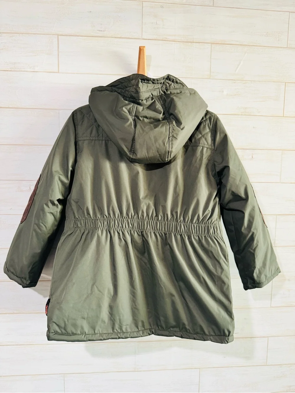 Hawke & Co Brown Fleece-Lined Jacket Interior